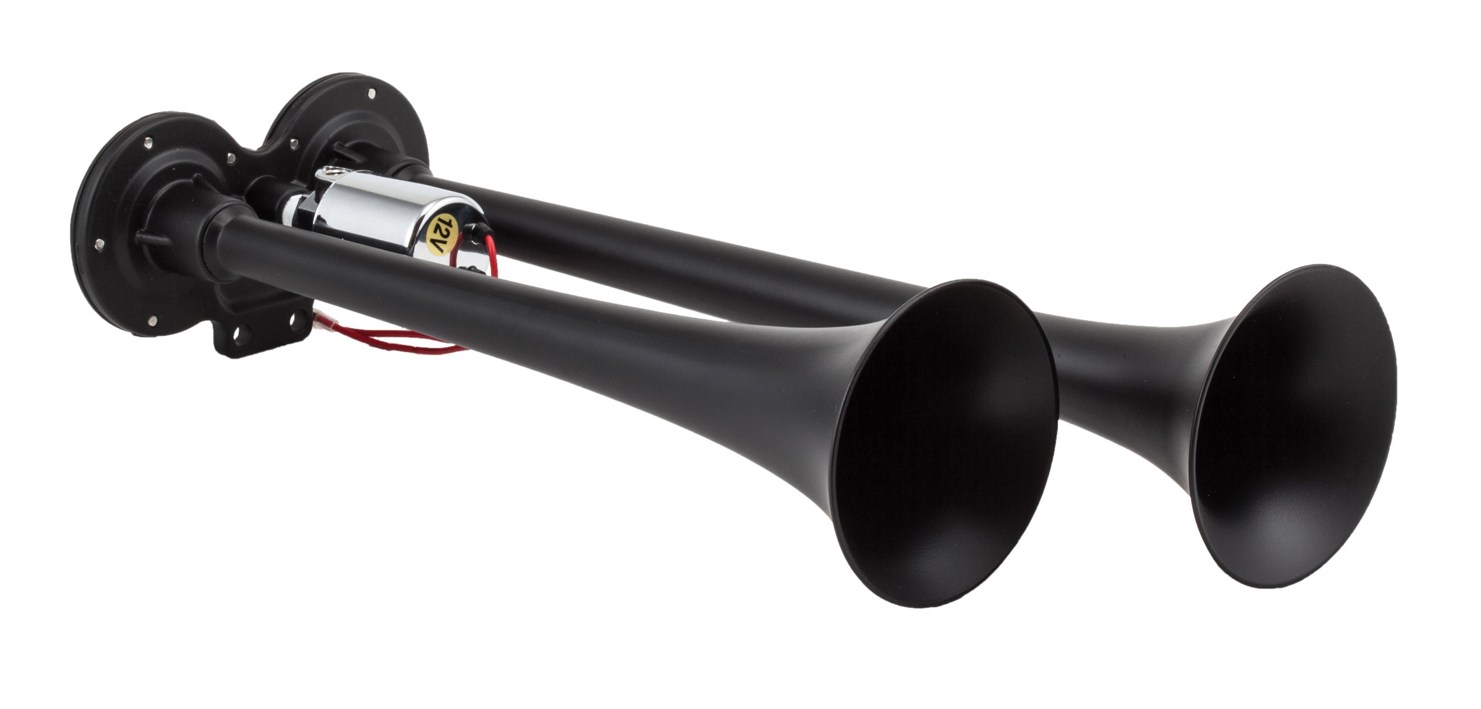 Kleinn 102-1 Black Dual Air Horns with Long Trumpets | Universal