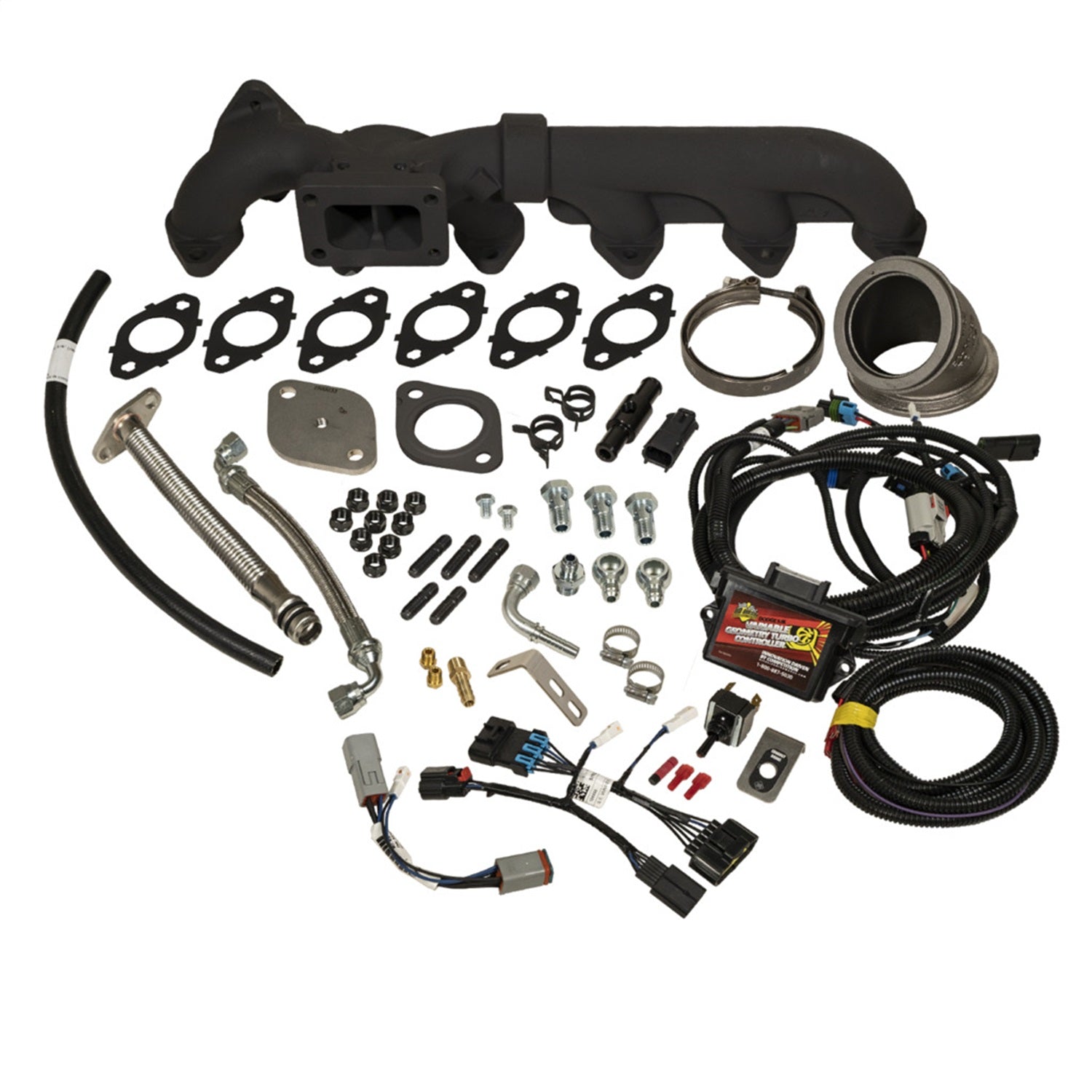 BD Diesel 1047136 VGT Turbo Install Kit | 2003-2007 Dodge RAM 2500/3500 5.9L Cummins