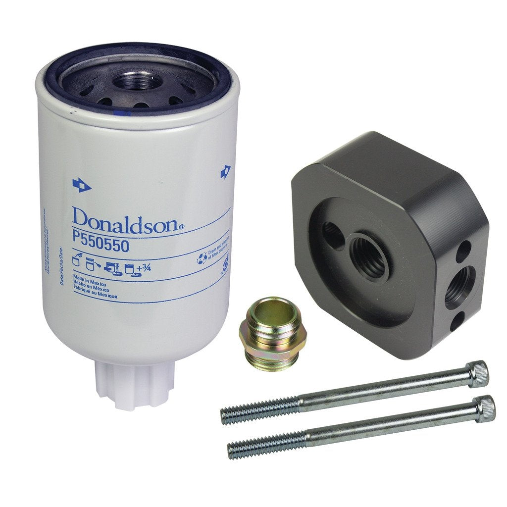BD Diesel 1050340-WSP Flow-Max Add-On Pre Water Separator Kit | 2001-2014 GM Silverado/Sierra 2500HD/3500HD 6.6L Duramax & 98-12 Dodge RAM 5.9L/6.7L Cummins