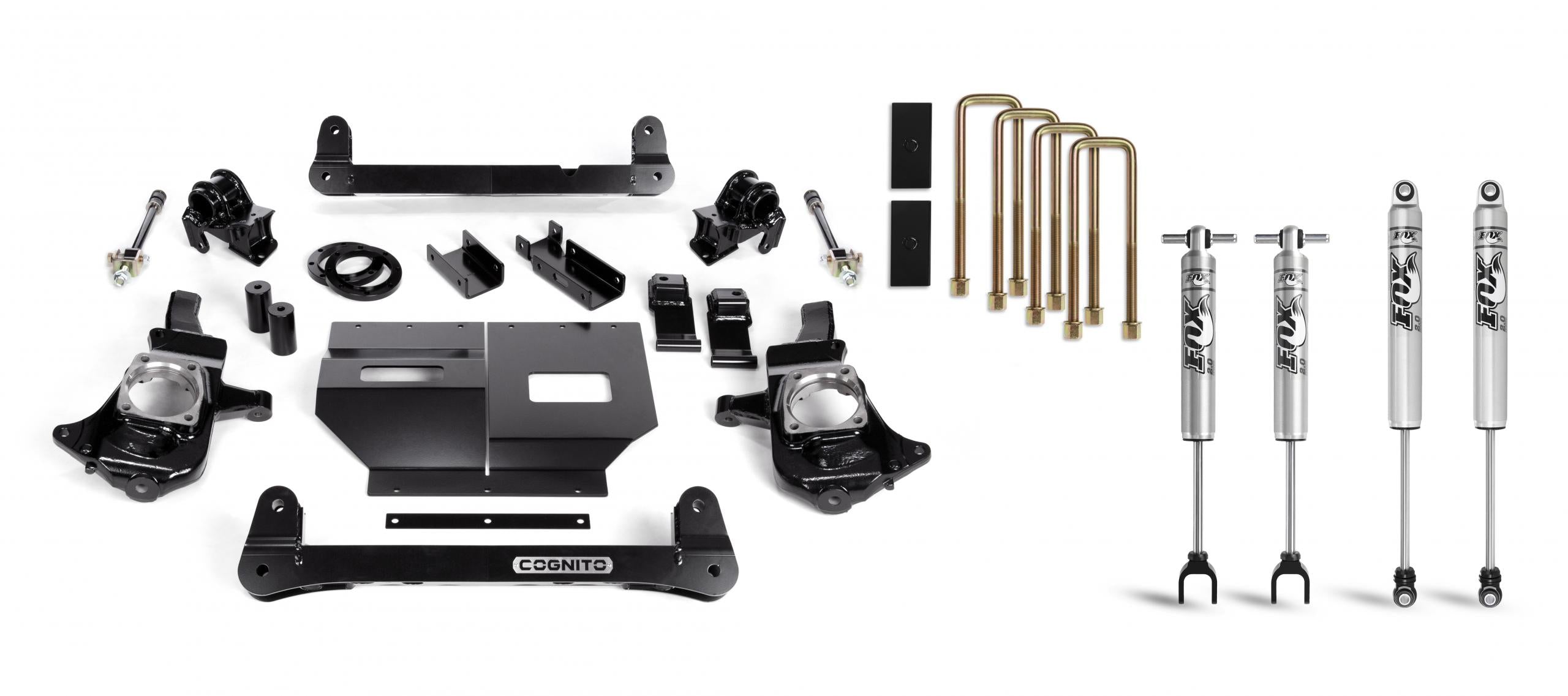 Cognito 110-P0778 4 inch Standard Lift Kit | 2011-2019 GM Silverado/Sierra 2500HD/3500HD