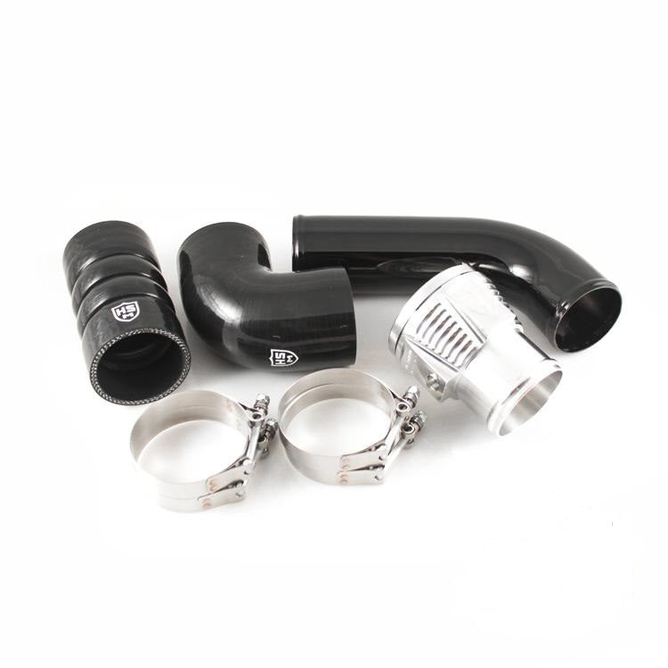 H&S Motorsports 122004-B Black Intercooler Pipe Upgrade Kit | 2011-2016 Ford F250/F350 6.7L Powerstroke