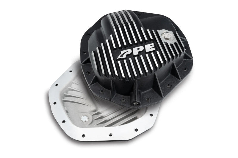 PPE 238053010 11.5in/11.8 inch - 14 Heavy Duty Cast Aluminum Rear Diff Cover - Brushed | 2019-2022 RAM 6.4L/6.7L