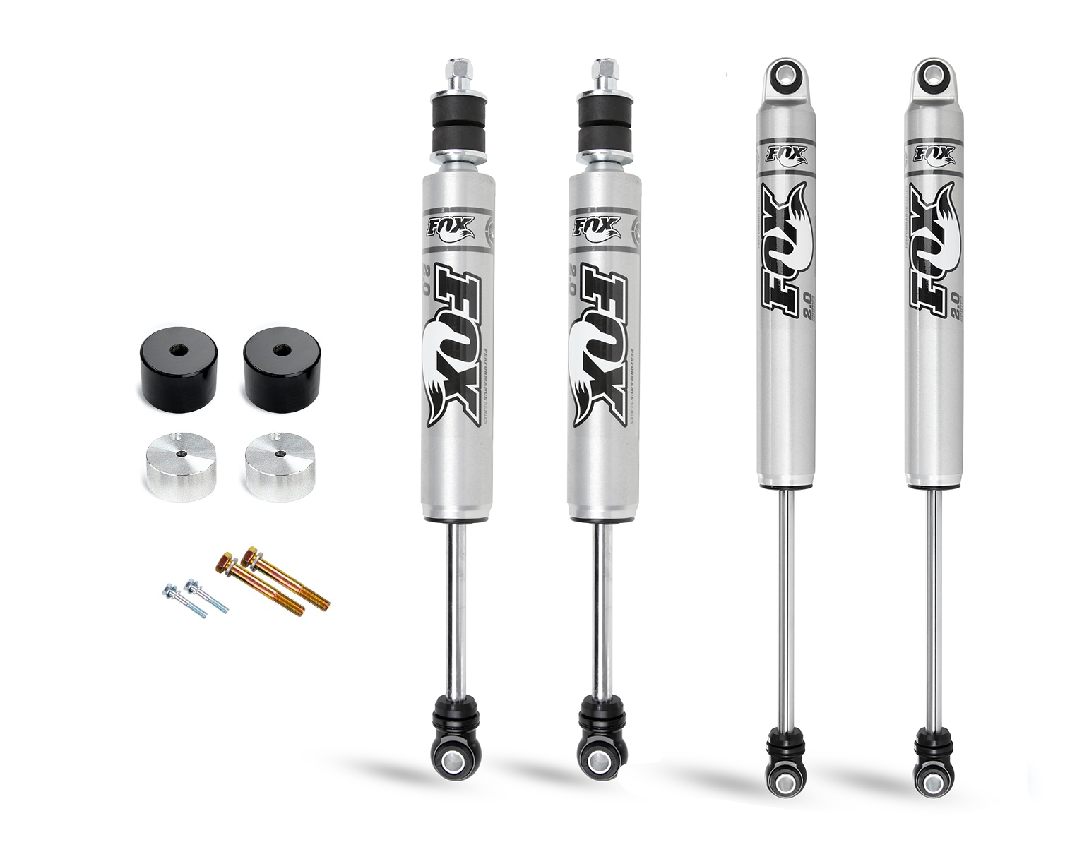Cognito 220-P1143 2 inch Economy Leveling Kit with Fox 2.0 IFP Shocks | 2005-2016 Ford F250/F350 Powerstroke 4WD