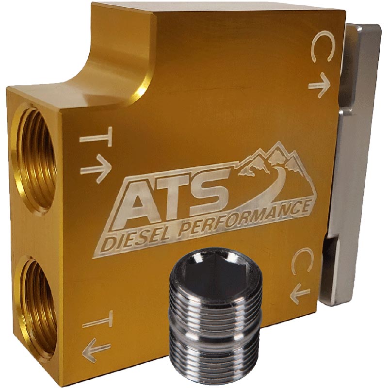 ATS 310-005-2464 Thermal Bypass Valve Up-Grade | 2019-2024 RAM 2500/3500 6.7L Cummins with Billet Filter Coupler