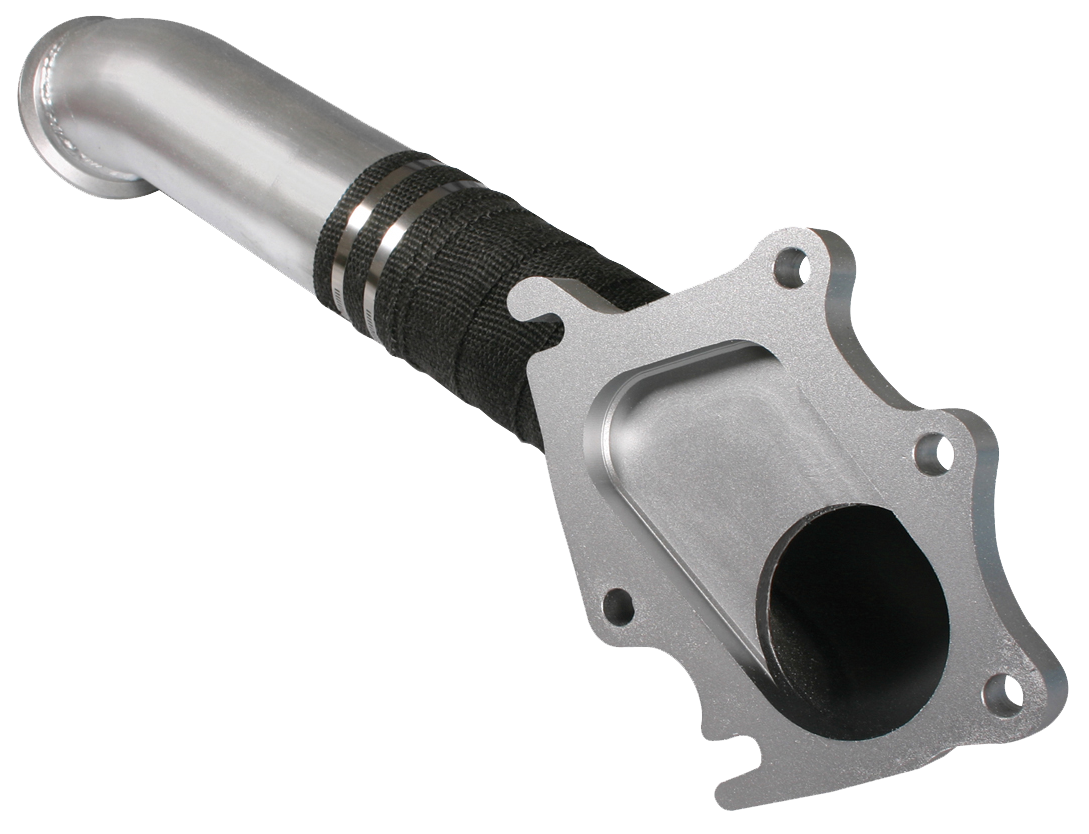 Diamond Eye 321055 3 inch Turbo Down Pipe CARB Exempt | 2001-2004 GM Silverado/Sierra 2500HD/3500HD 6.6L Duramax LB7