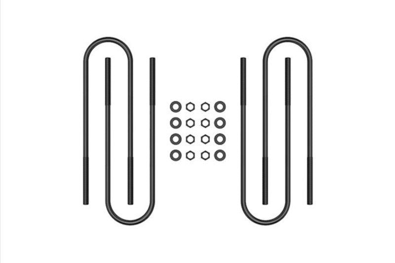 ICON 37003 15 inch U-Bolts For Rear Blocks | 1999-2010 Ford F250/F350