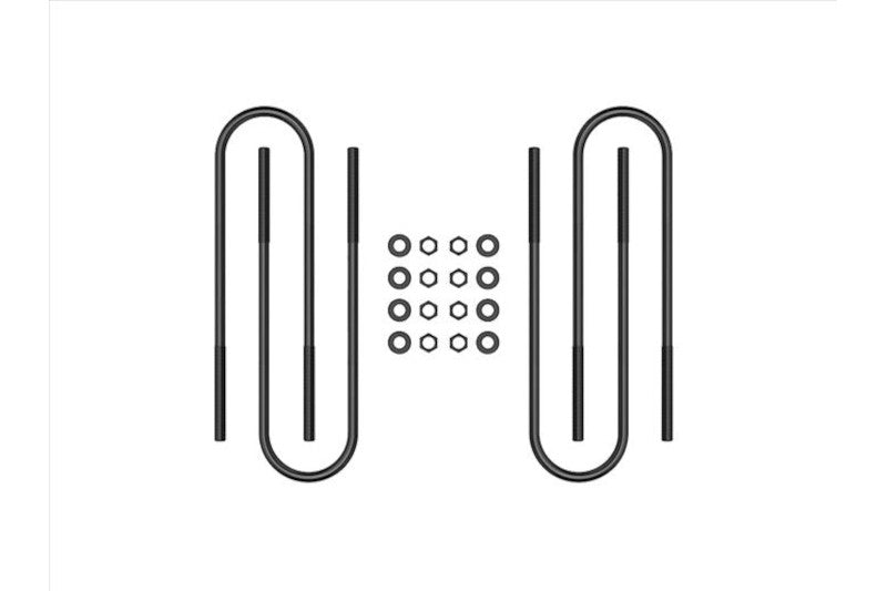 ICON 37023 Rear 15 inch U-Bolt Kit | 1999-2010 Ford F250/F350 Dually
