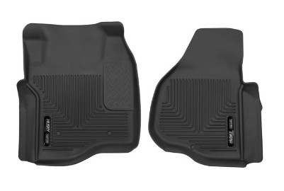 Husky 53301 Front Floor Liners | 2011-2016 Ford F250/F350/F450