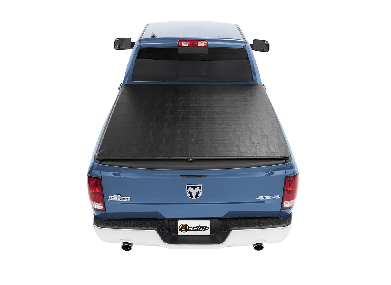 Bestop 16241-01 EZ Fold Tonneau Cover | 2009-2018 Dodge RAM 1500/2500/3500 5.5ft Bed