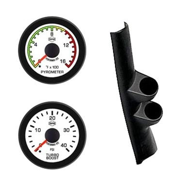 Isspro R50052R EV2 Dual Pillar Gauge Kit | 2003-2009 Dodge RAM 5.9L/2500/3500 6.7L Cummins