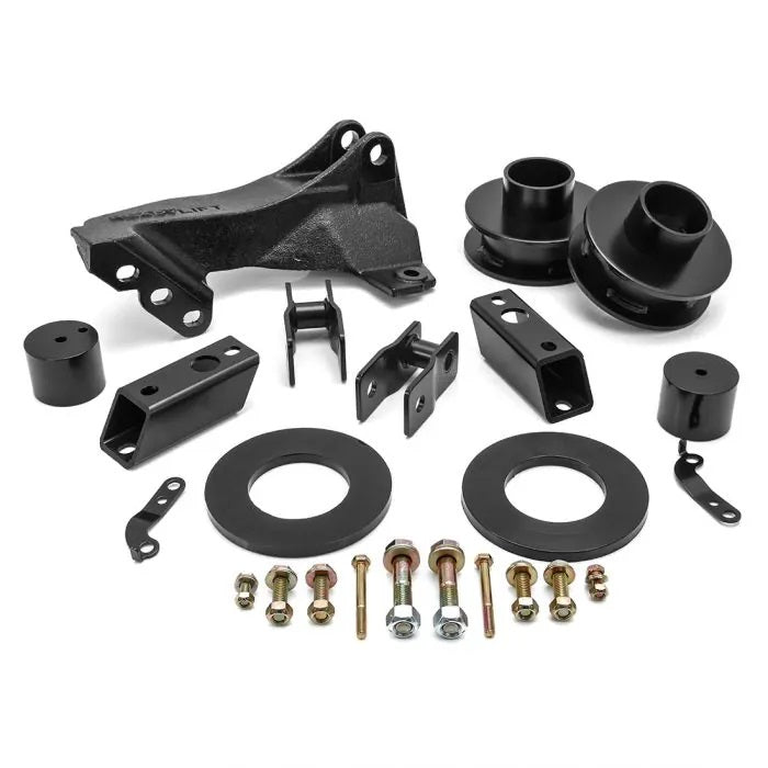 ReadyLift 66-2726 Spring Lift Kit Front 2.5 inch Coil Spacer with Track Bar Bracket | 2011-2022 Ford F250/F350 Powerstroke 4WD