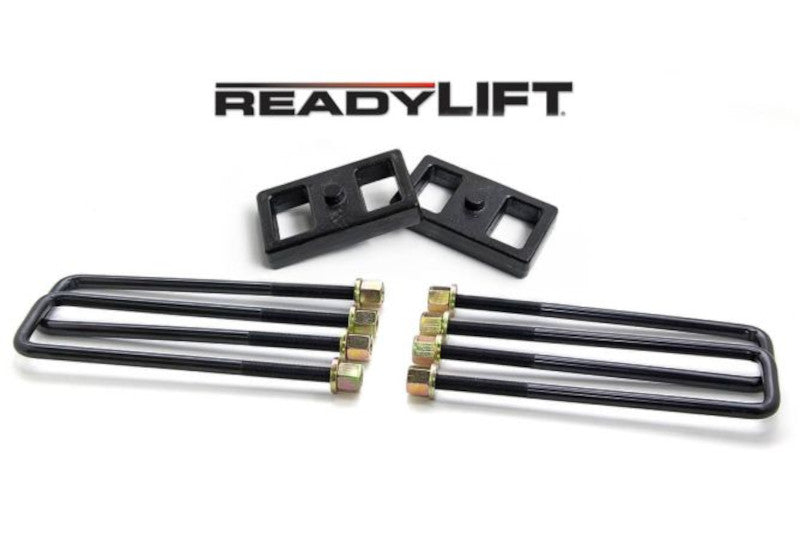 ReadyLift 66-3111 1 inch Rear Block Kit | 2011-2023 Silverado 2500HD/3500HD