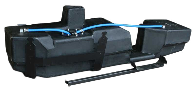 Titan Fuel Tanks 7010201 52-Gallon Midship Fuel Tank | 2001-2010 GM Silverado/Sierra 2500HD/3500HD 6.6L Duramax CCSB