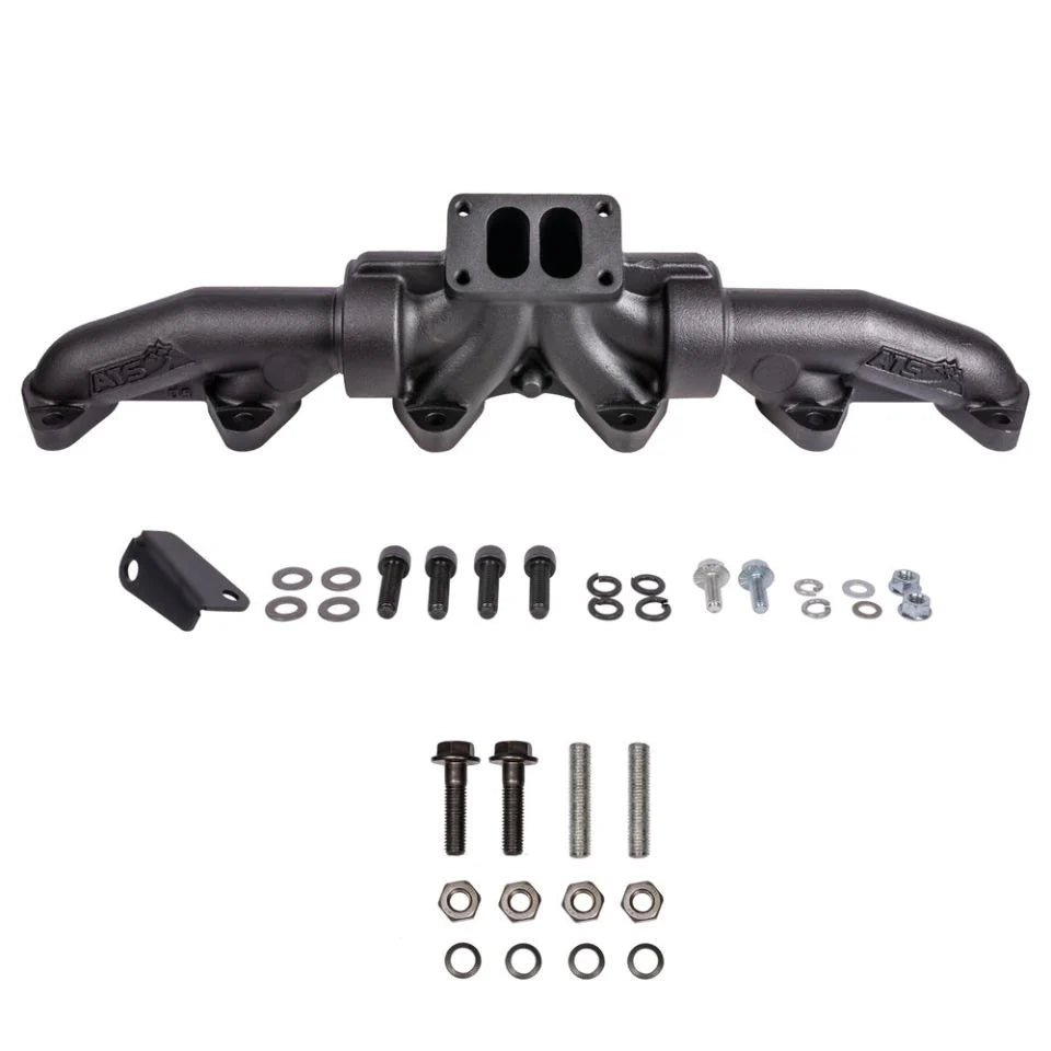 ATS 204-930-2164 T3 3 Piece Pulse Flow Exhaust Manifold Kit | 1994-1998 Dodge RAM 2500/3500 5.9L 12V Cummins