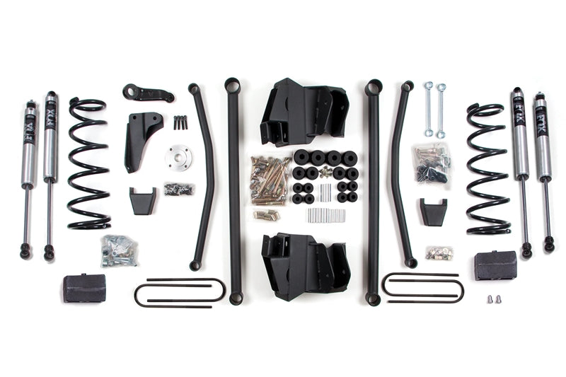BDS 636FS 6 inch Long Arm Lift Kit with FOX Shocks & Rear Block Kit | 2008 Dodge RAM 2500/3500 6.7L Cummins 4WD with 3.5 inch Axle