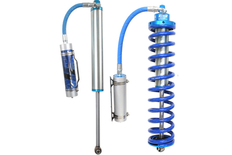 Carli AS-FCO25SPKG-LVL-05-DRVR Tuned King 2.5 inch RR PB Front & Rear Shock Package Driver | 2005-2016 Ford F250/F350 Powerstroke 4WD