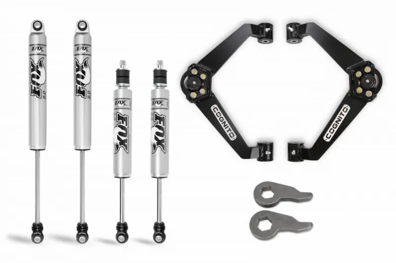 Cognito 110-P0753 3 inch Performance Leveling Kit with Fox 2.0 Shocks | 2001-2010 GM Silverado/Sierra 2500HD/3500HD