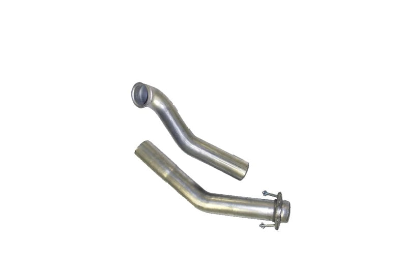 Diamond Eye 122004 2-Piece Aluminized Downpipe | 1994-1997.5 Ford F250/F350 7.3L Powerstroke