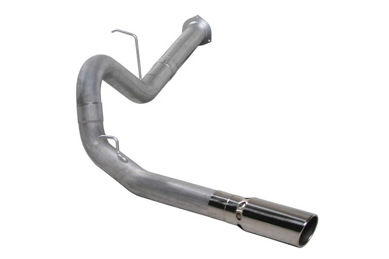 Diamond Eye K4130A 4 inch Aluminized DPF Back Single Exit No Tip Exhaust | 2007.5-2010 GM Silverado/Sierra 2500HD/3500HD 6.6L Duramax LMM