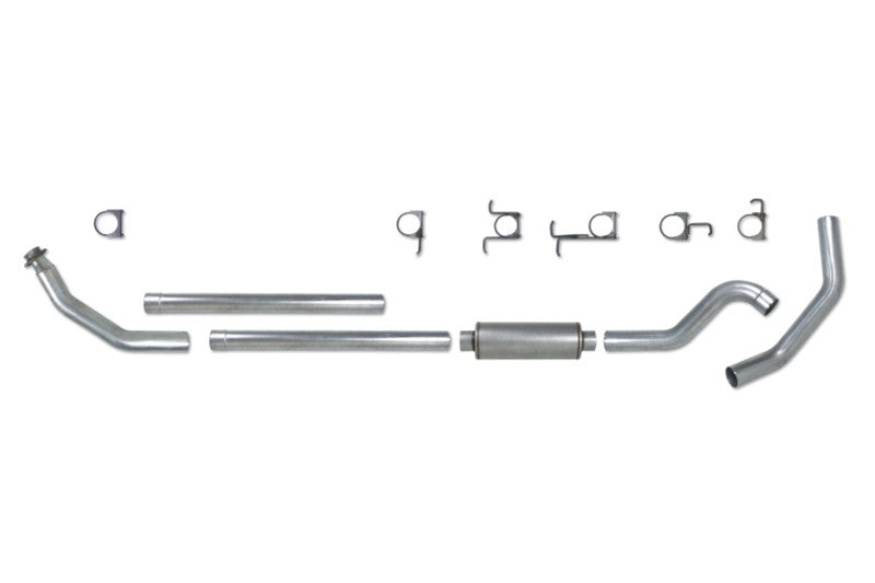 Diamond Eye K4209S-RP 4 inch Stainless Steel Turbo Back Straight Pipe No Tip Exhaust | 1989-1993 Dodge RAM 2500/3500 5.9L Cummins 2WD