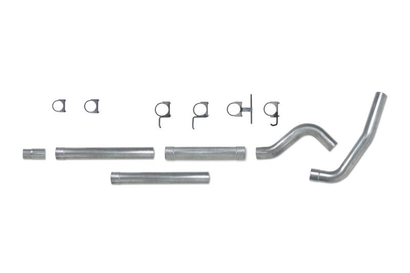 Diamond Eye K4310A-RP 4 inch Aluminized Cat Back Straight Pipe No Tip Exhaust | 1994-1997 Ford F250/F350 7.3L Powerstroke