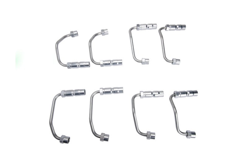 Fleece FPE-34611 Injection Lines Complete Set of 8 | 2001-2004 GM Silverado/Sierra 2500HD/3500HD 6.6L Duramax LB7