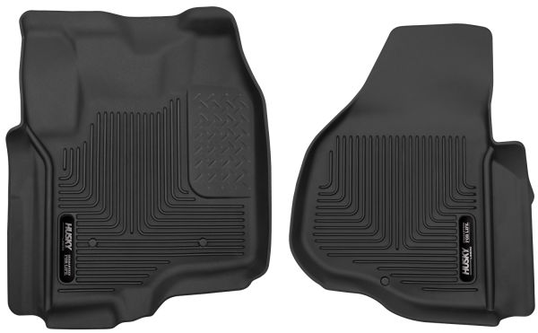Husky 53321 Front Floor Liners | 2012-2016 Ford F250/F350/F450