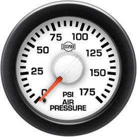 Isspro R14266 EV2 2-1/16 inch 0-175PSI Air Pressure Gauge Kit | 2003-2009 Dodge RAM 2500/3500