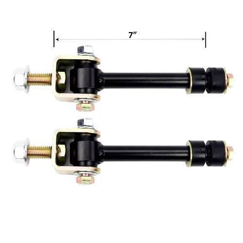 Kryptonite KRSWEL02 Sway Bar End Links (0-2in) | 1999-2019 GM Silverado/Sierra 1500/2500HD/3500HD