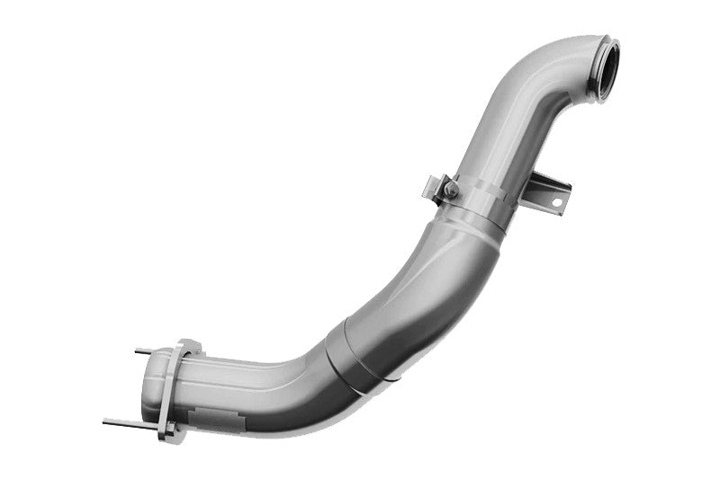 MBRP FAL459 4 inch Aluminized Turbo Down Pipe Steel | 2011-2015 Ford F250/F350 6.7L Powerstroke