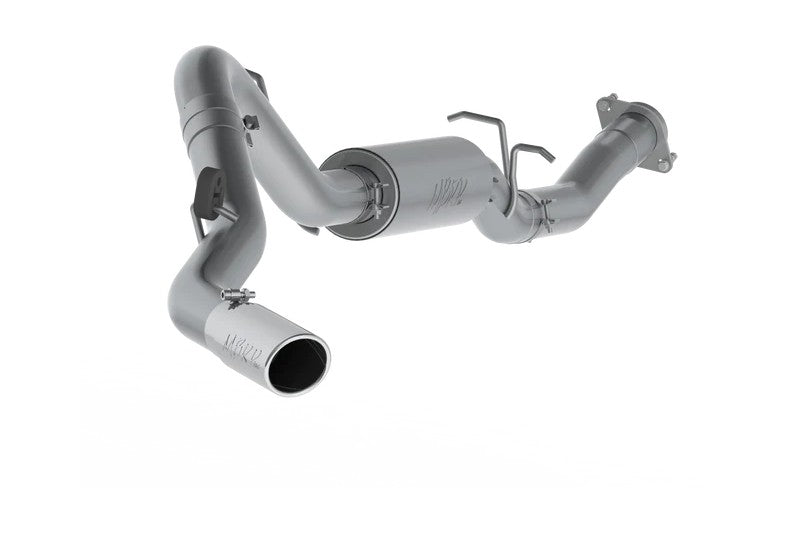 MBRP S5078409 3.5 inch Cat Back T409 Stainless Exhaust System Single Side | 2007-2010 GM Silverado/Sierra 2500HD 6.0L Extended Cab/Crew Cab Short Bed