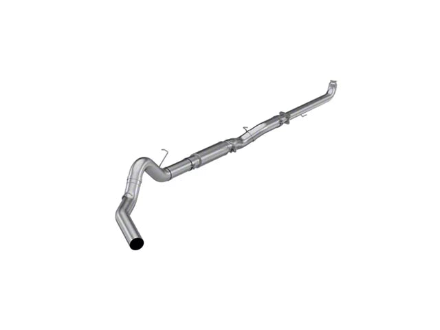 MBRP S60210P 5 inch Armor Lite Downpipe-Back Single Side Exit Exhaust | 2001-2004 GM 2500/3500 6.6L Duramax