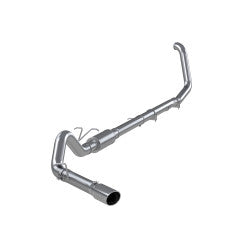 MBRP S6200409 4 inch Turbo Back Single Side Exit T409 Stainless with Tip | 1999-2003 Ford F250/F350 7.3L Powerstroke