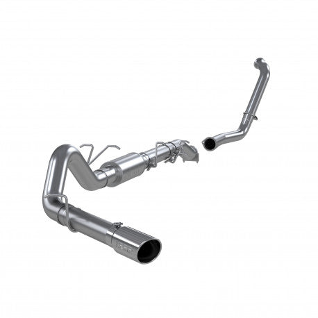 MBRP S6206AL 4 inch Turbo Back Single Side Exit Aluminized | 2003-2007 Ford F250/F350 6.0L Powerstroke