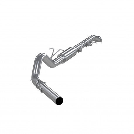MBRP S6208P 4 inch Cat Back Exhaust System Single Side | 2003-2007 Ford F250/F350 6.0L Powerstroke | Retains Stock Cat