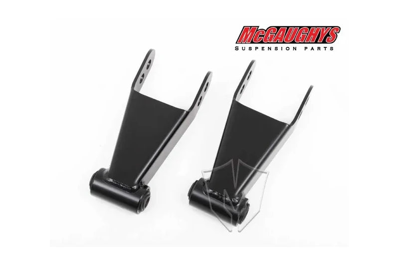 McGaughys 33200 Rear Adjustable Drop Shackle Kit | 2011-2019 GM Silverado/Sierra 2500HD/3500HD 6.6L Duramax