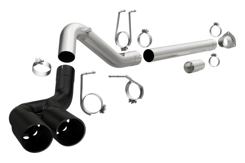 MagnaFlow 17068 Dual Stainless 4 inch DPF-Back Exhaust | 2008-2025 Ford F250/F350/F450 6.4L/6.7L Powerstroke