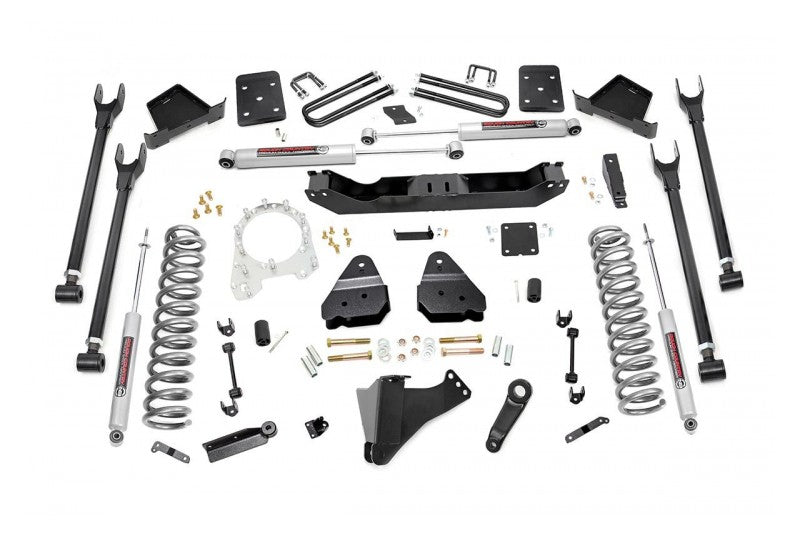 SuperLift F-350 Super Duty 4-Inch Front Leaf Spring Suspension Lift Kit Shadow Series Shocks K632 SuperLift F-350 Super Duty 4-Inch Front Leaf Spring Suspension Lift Kit Shadow Series Shocks K632