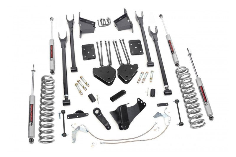 Rough Country 592.20 8 inch 4-Link Suspension Lift Kit | 2008-2010 Ford F250/F350 6.4L Powerstroke
