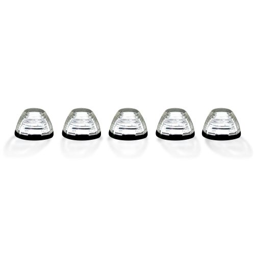 Recon 264143CL 5 Piece Cab Lights Clear Lens Amber LEDs | 1999-2016 Ford F250/F350/F450
