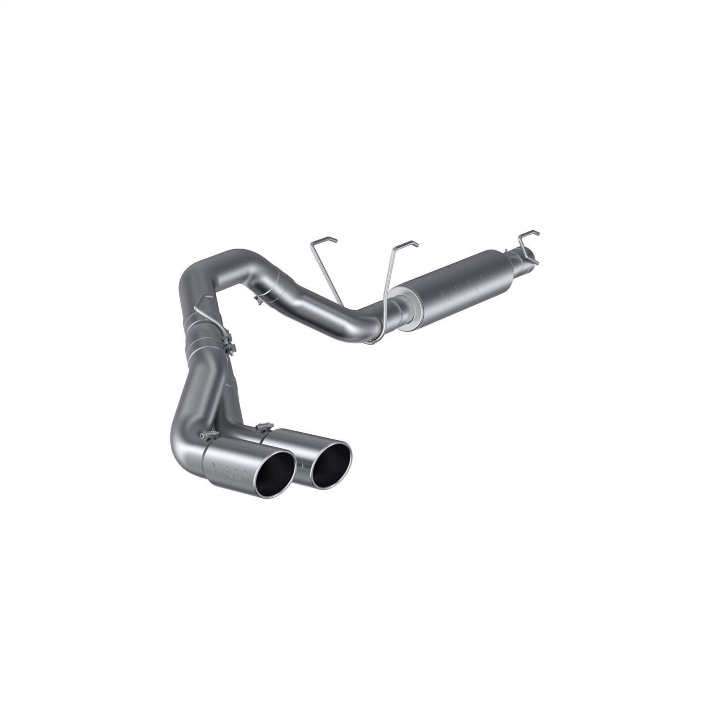 MBRP S5150409 4 inch Cat Back T409 Single Side Dual Exhaust System | 2014-2025 RAM 2500/3500 6.4L HEMI