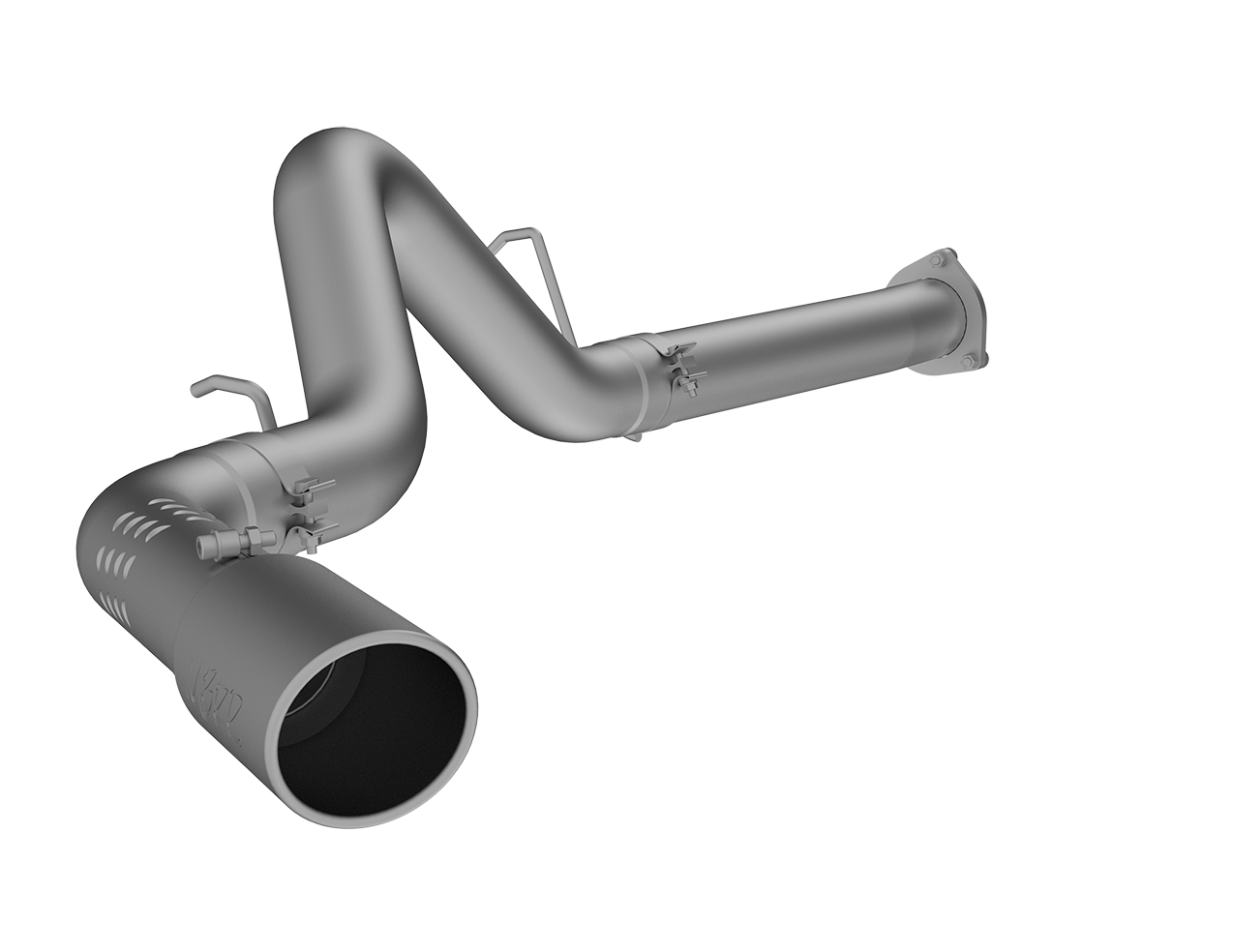 MBRP S6026AL 4 inch Filter Back Single Side Exit Aluminized | 2007-2010 GM Silverado/Sierra 2500HD/3500HD 6.6L Duramax LMM