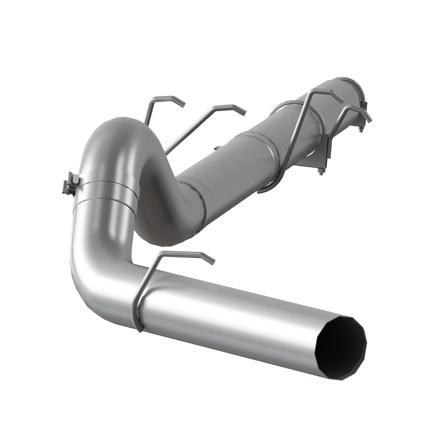 MBRP S62260PLM 5 inch Aluminized Cat Back Single Side Exit Exhaust System | 2003-2007 Ford F250/F350 6.0L Powerstroke