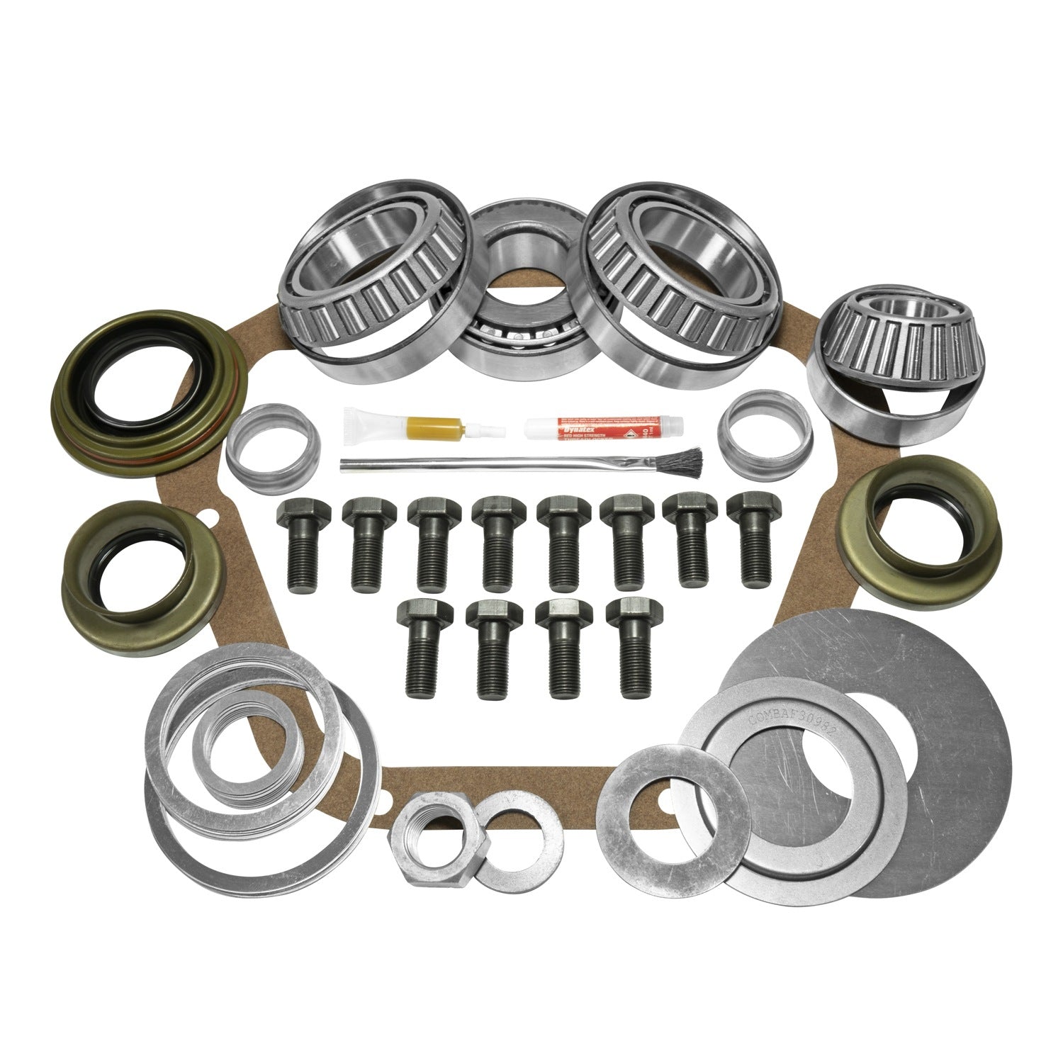 Yukon YKD60-F Master Overhaul Kit for Dana 60 and 61 Front Differentials | 1974-2013 Ford F250/F350