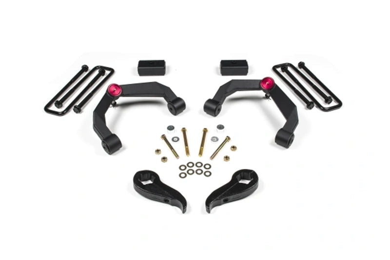 Zone Offroad C38 3 inch Adventure Series Lift Kit - No Shocks (with Overload) | 2011-2019 GM Silverado/Sierra 2500HD/3500HD