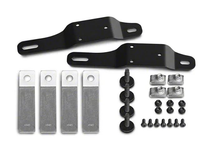 AMP Research 74612-01A Bracket Kit w/o Multipro Tailgate | 2020-2025 GM Silverado/Sierra 2500HD/3500HD