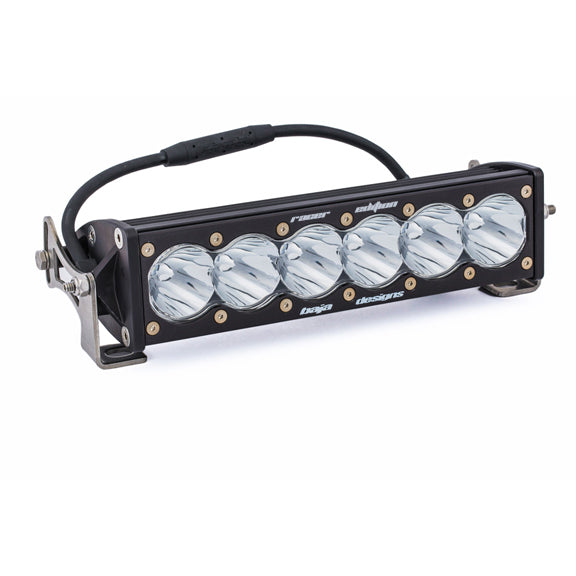 Baja Designs 411002 10 inch LED Light Bar High Speed Spot Racer Edition OnX6 | Universal