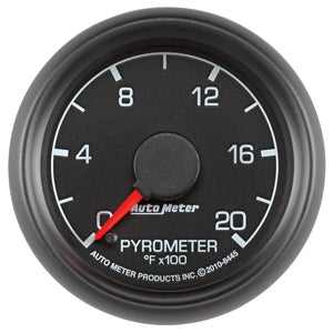 AutoMeter 8445 Factory Match 2-1/16 inch 0-2000 Pyrometer Kit | 1999-2007 F250/F350