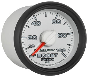 AutoMeter 8506 Factory Match 2-1/16 inch 0-100 Psi Boost Gauge | 2003-2009 Dodge RAM 2500/3500