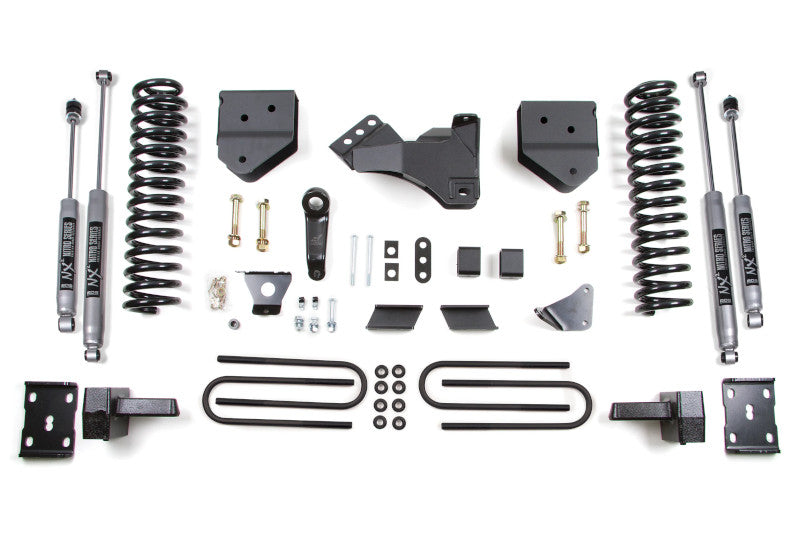 BDS 588H 4 inch Lift Kit with NX2 Nitro Shocks & Block Kit | 2011-2016 Ford F250/F350 Powerstroke 4WD